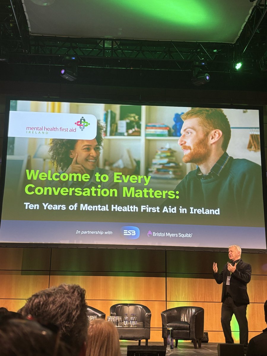 #mhfaireland25 looking forward to a great day.