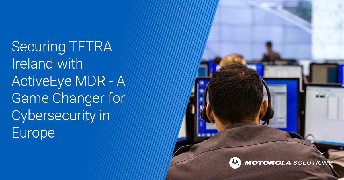 Case study: TETRA Ireland's national radio system boosts 
cybersecurity with #MotorolaSolutions. Read the case study to find out how they guaranteed reliability and swift threat detection for Ireland's police, ambulance &amp; fire services: stwb.co/eeuhurp
