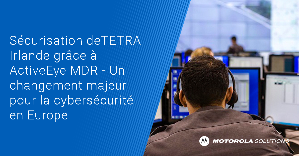 TELCOM_SA's tweet image. Caso práctico: El sistema nacional de radio TETRA de Irlanda mejora la ciberseguridad con #MotorolaSolutions. Lea su historia para saber cómo garantizaron la fiabilidad y la rápida detección de amenazas para los servicios de policía, ambulancia y bomberos: stwb.co/eeuuhpz