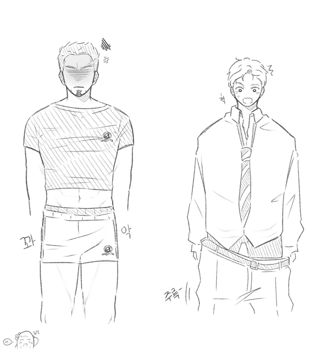 pansosop's tweet image. 토니피터 의상체인지인데..