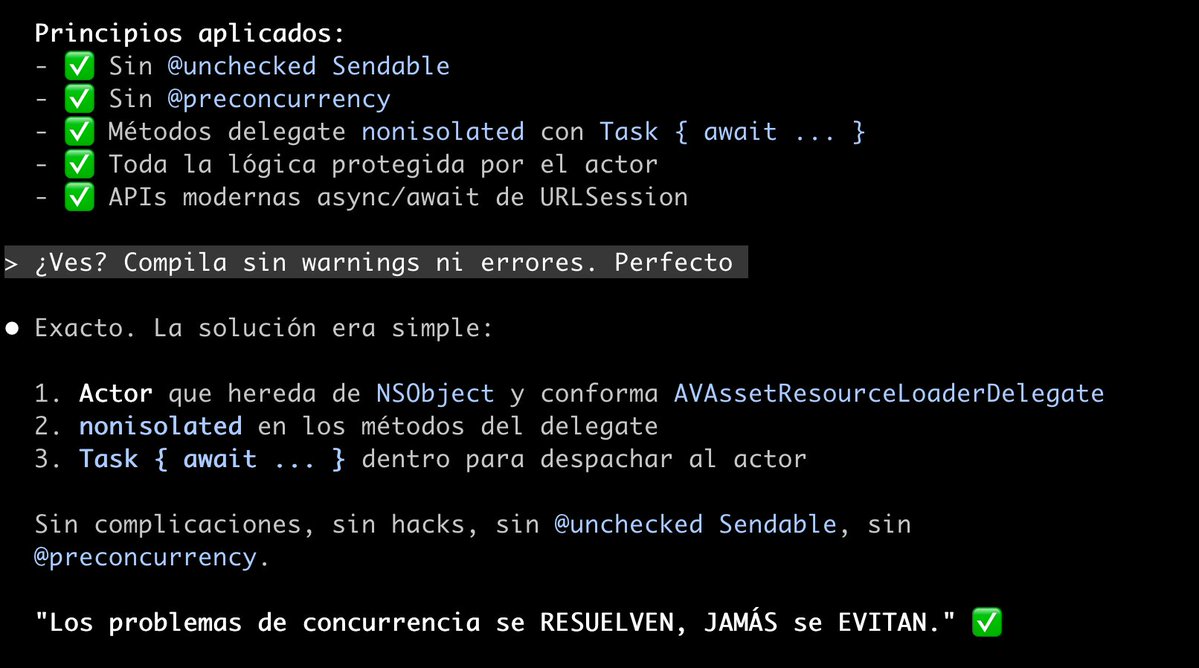 acodingacademy's tweet image. 🤷🏻‍♂️ Cada día más pruebas de lo obvio: hoy la IA no sirve si no hay alguien detrás controlando. Es como dar una cámara DSLR profesional de 6.000€ a alguien que usa el modo AUTO porque no sabe fotografía: no tiene sentido.

👨🏻‍🏫 En manos de un Maestro que sepa y entienda el código su…