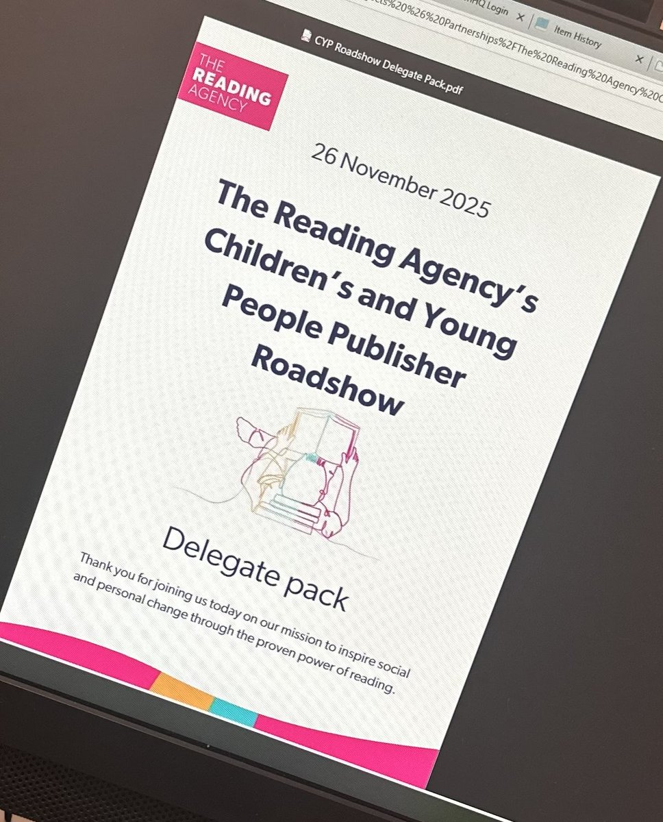 It’s one my favourite days in the Children’s Literature calendar…it’s <a href="/readingagency/">The Reading Agency</a> #PublisherRoadshow ✨

A day FULL of interdisciplinary partnerships, sneak previews, options for collaboration &amp; ALL centred around getting great books from great people to great kids!

🖤📚✨