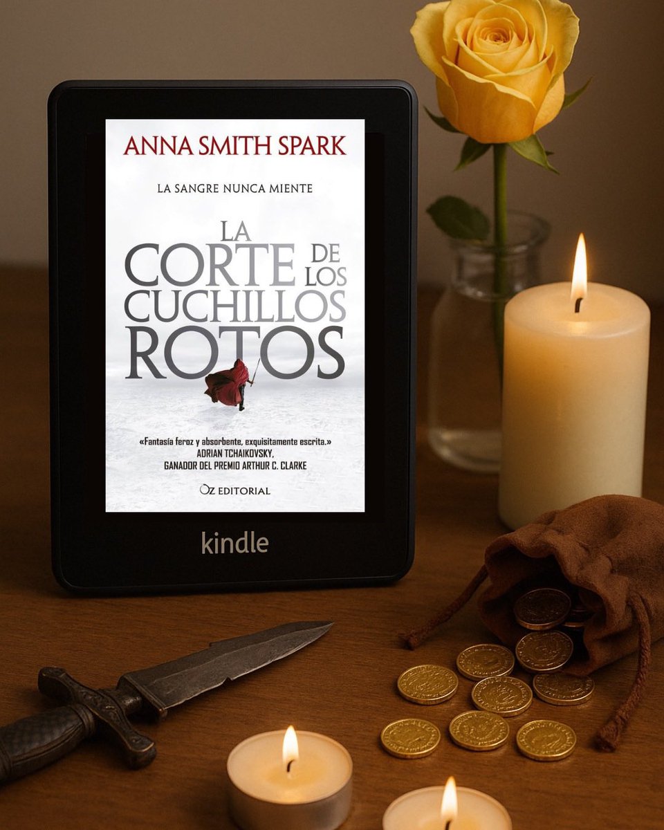 luciacm27's tweet image. La reina del grimdark, Anna Smith Spark, nos trae el primer libro de una trilogía: La corte de los cuchillos rotos. Podéis leer mi opinión en mi perfil de IG y en Goodreads.

goodreads.com/review/show/80…

#grimdark #annasmithspark #lacortedeloscuchillosrotos #fantasia