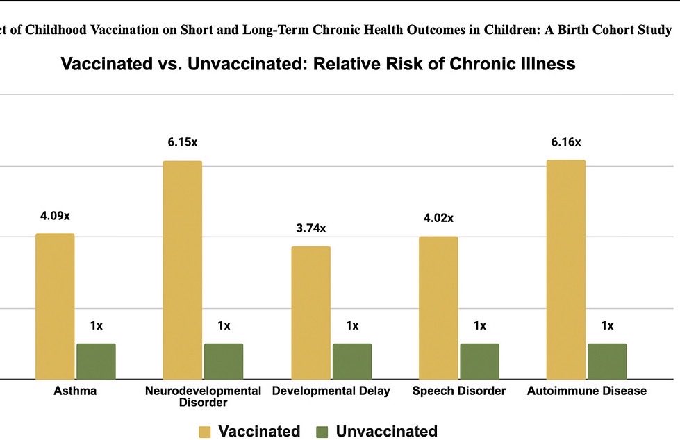 morrowfcs's tweet image. Unvaccinated Children are Healthier!!

“The absence of proper vax-unvax studies by regulators and manufacturers speaks volumes. Their refusal to conduct them is criminal.”
@DrWojakMD 
 open.substack.com/pub/drwojakmd/…