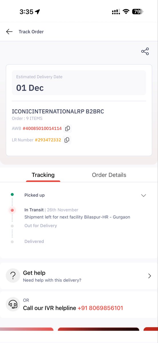 visheshpu's tweet photo. @help_delhivery  Fraud movers used @Delhivery to ship my belongings. We gave 11 items (9 cartons + cycle + bike) but tracking shows 9.
Need pics + confirmation ASAP. No response from support/IVR.
Please DM 🙏
@DelhiveryCare https://t.co/gNppg9HsKp