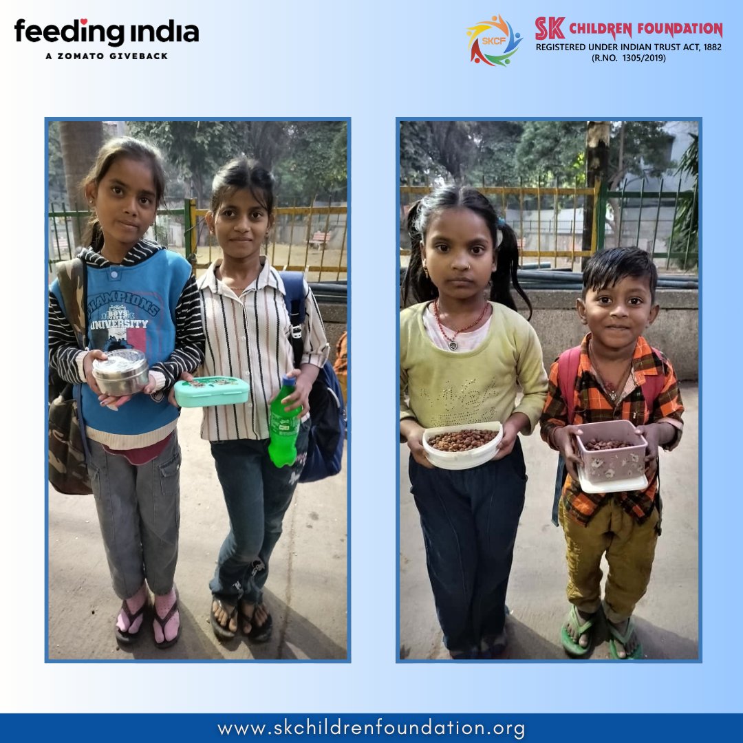 SKCHILDRENFOUN1's tweet image. A nourished child learns better, dreams stronger, and grows with confidence.✨

With Feeding India, SKCF is committed to ensuring that every meal reaches those who need it the most. 🤝💛

Visit:
skchildrenfoundation.org

#SKCF #FeedingIndia #ZeroHunger #FoodSecurity #SDGs