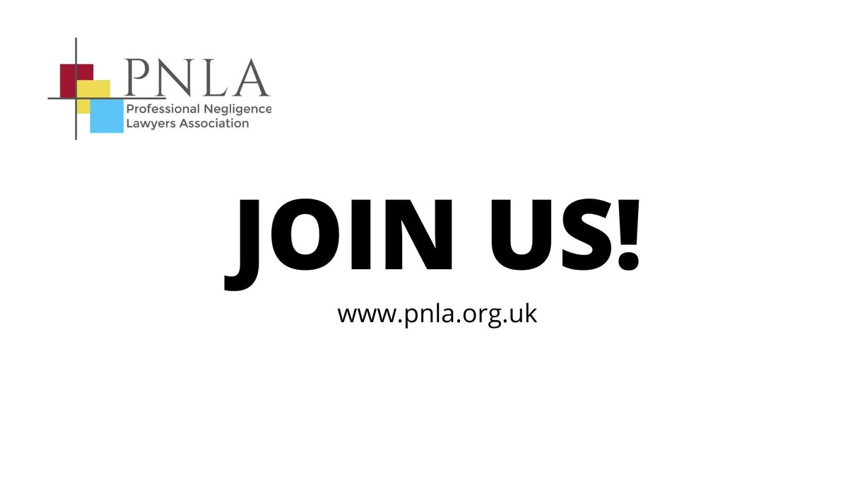 🚀 Want to grow your network?
💼 Stand out in professional negligence law?
📚 Access training &amp; referrals that pay for themselves?

Join PNLA today:

✅ Referrals
✅ Training
✅ Visibility
✅ Networking

👉 pnla.org.uk/are-you-a-lawy…

#ProfessionalNegligence #PNLA #LegalNetworking