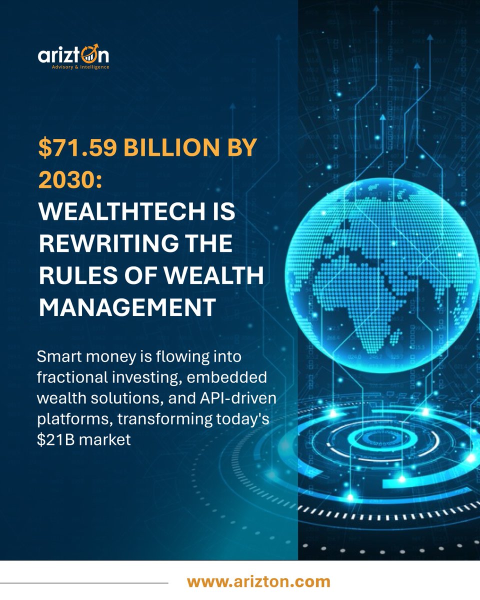 WealthTech Is Rewriting the Future of Wealth

From Wall Street to APAC’s digital hubs, wealth management is entering a USD 21B digital-first era by 2031, powered by AI advisory engines, cloud platforms, and mobile investors.

 Explore market Insights: ow.ly/eTBP50Xy07h