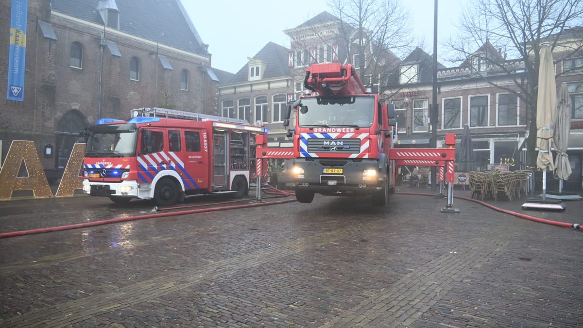 Zeer grote brand in Alkmaar