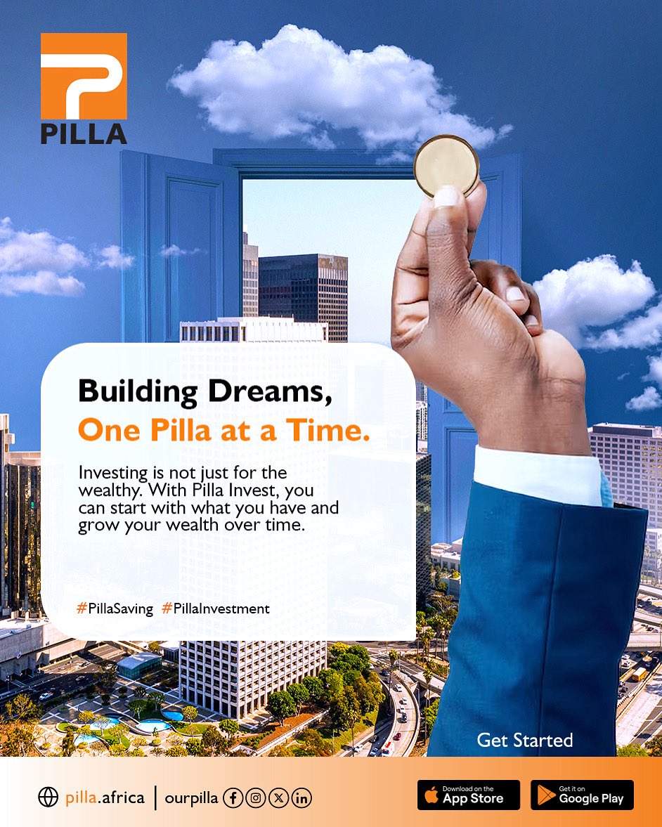 OurPilla's tweet image. MYTH: Real estate investing requires “serious money.”
FACT: Pilla Invest says relax, you can start with “normal-person money.” 😂
With Pilla Invest, you can start small and still achieve your goals.
#wednesdaywisdom #financialfreedom #pilla