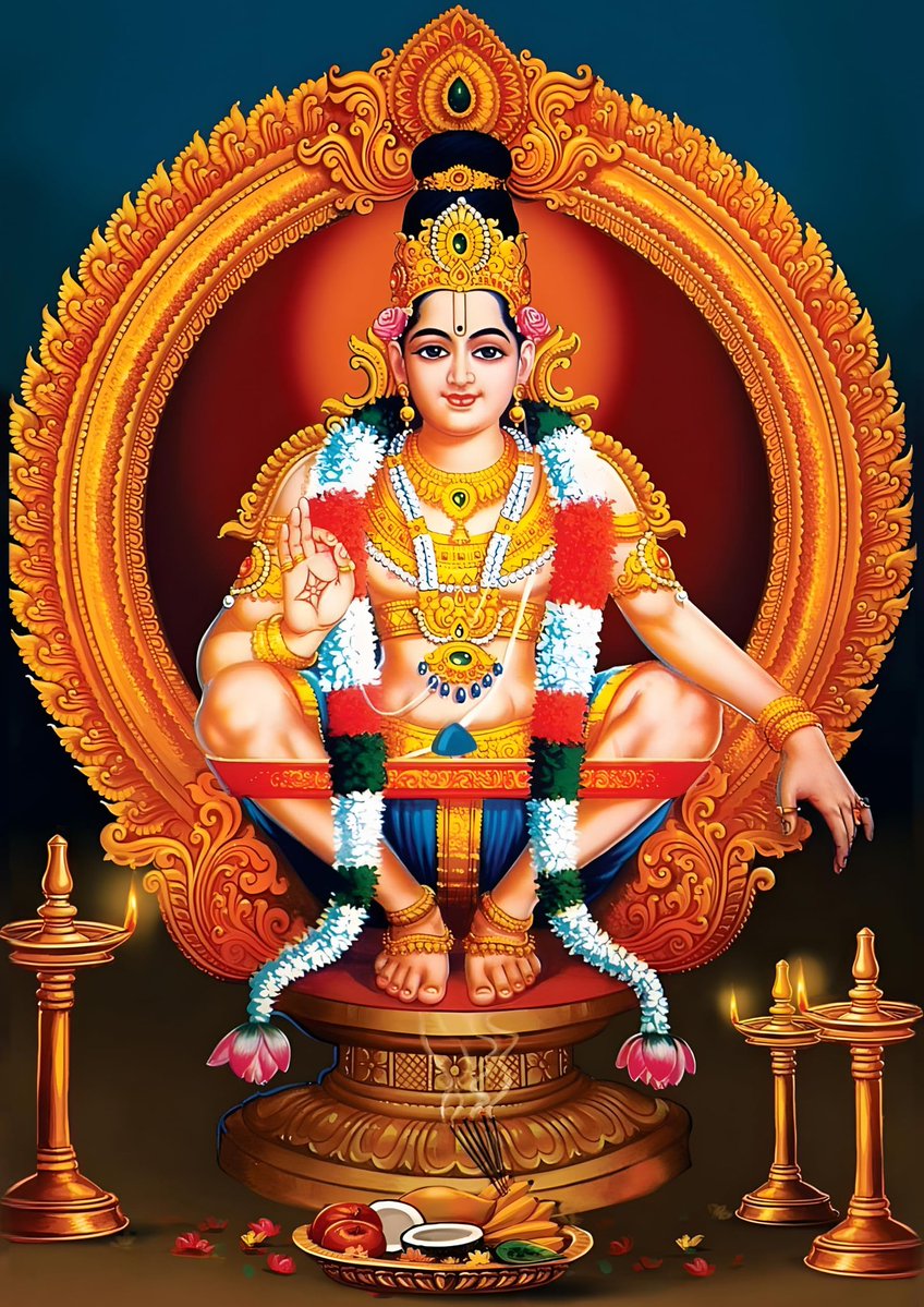 itrishapandey's tweet image. “When Lord Ayyappa’s grace flows, even the impossible bows down.” 🙏🌟✨🔱