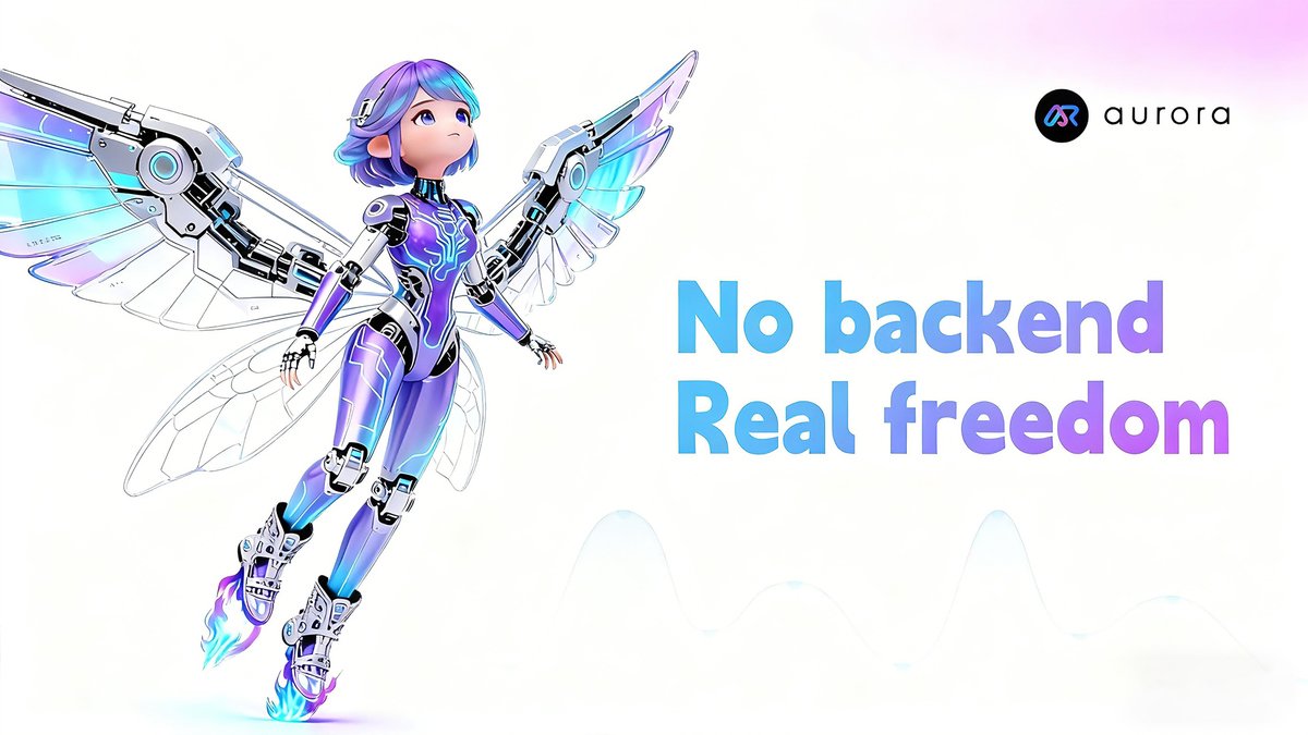 AuroraDeFi40's tweet image. 🚀 No backend. No buttons. No human control.
Aurora = 100% on-chain autonomous execution.
#Aurora #Decentralized #OnChain
