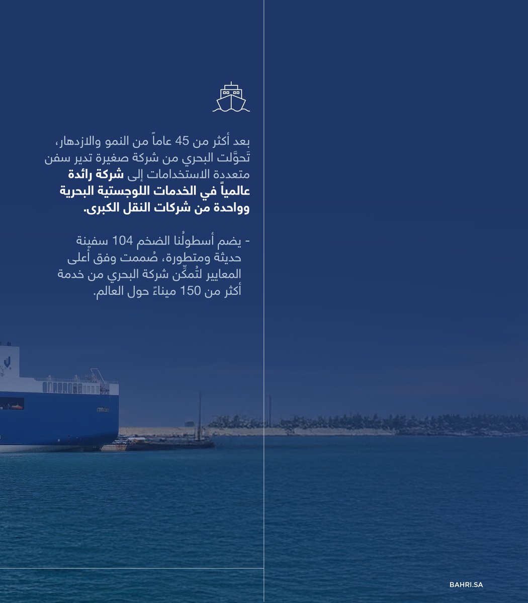 #البحري مسيرة نمو وازدهار متواصلة منذ 1978.