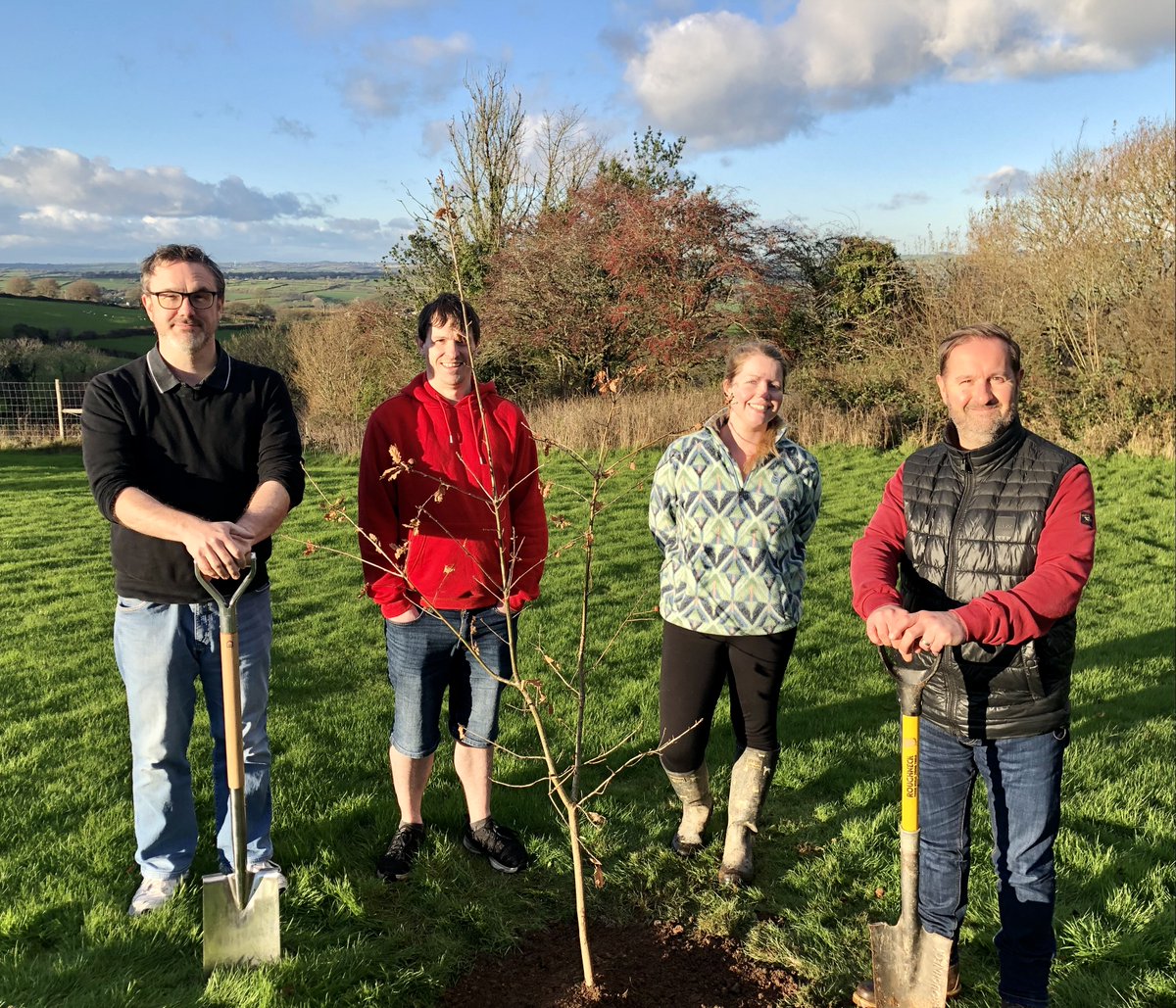 Today we planted a Cornish sessile oak at Neptune 🌳 Native to Cornwall and a biodiversity champion, this tree supports hundreds of species and can live for centuries. A lasting tribute to heritage and sustainability. #CornishHeritage #Sustainability #Biodiversity