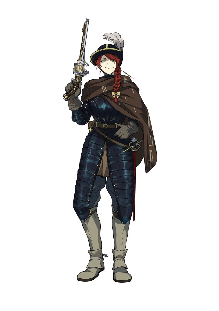 Knight series (25): Revolver knight / Hat knight

Inspired by <a href="/rookart44/">Rook_art 🏴󠁧󠁢󠁥󠁮󠁧󠁿⚔️</a> and watching A fist full of dollars and For a Few Dollars More (four times)