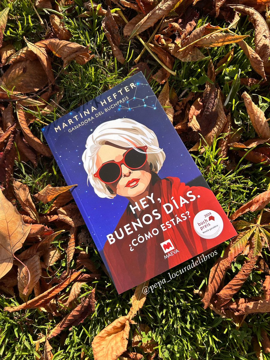 📚♥️😎HEY, BUENOS DIAS. ¿CÓMO ESTÁS?
Martina Hefter ✨
<a href="/MaevaEdiciones/">Ediciones Maeva</a> 

Una historia que te sigue cuando cierras el libro. ¡PRECIOSA!

💫Una pequeña joya para quienes buscan literatura que habla bajito… pero dice mucho. 💫
 
👉instagram.com/p/DRfoLbdDT1j/…

#LocuraDeLibros
