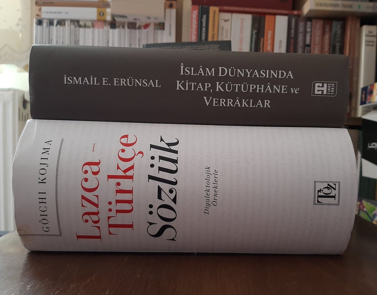 Bugün kitaplığıma katılanlar.