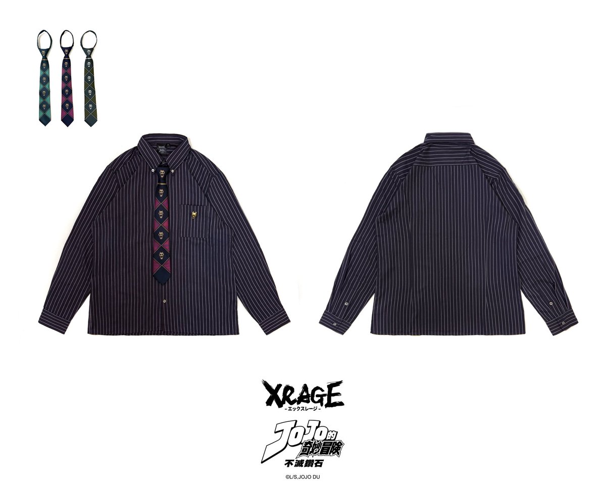 XRAGEJP's tweet image. XRAGE x JOJO
December 3, 2025 (Wed) 18:00 (GMT+8)
Online &amp;amp; In-store Release
xrage-nakama.com