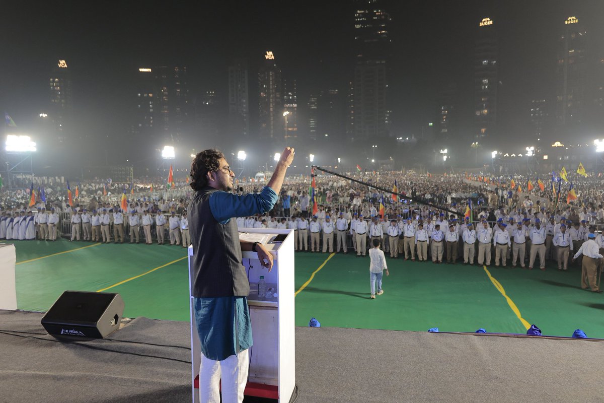 MDTayyab_Zafar's tweet image. 📍संविधान सम्मान महासभा - मुंबई

#VanchitBahujanAghadi #VBAforIndia