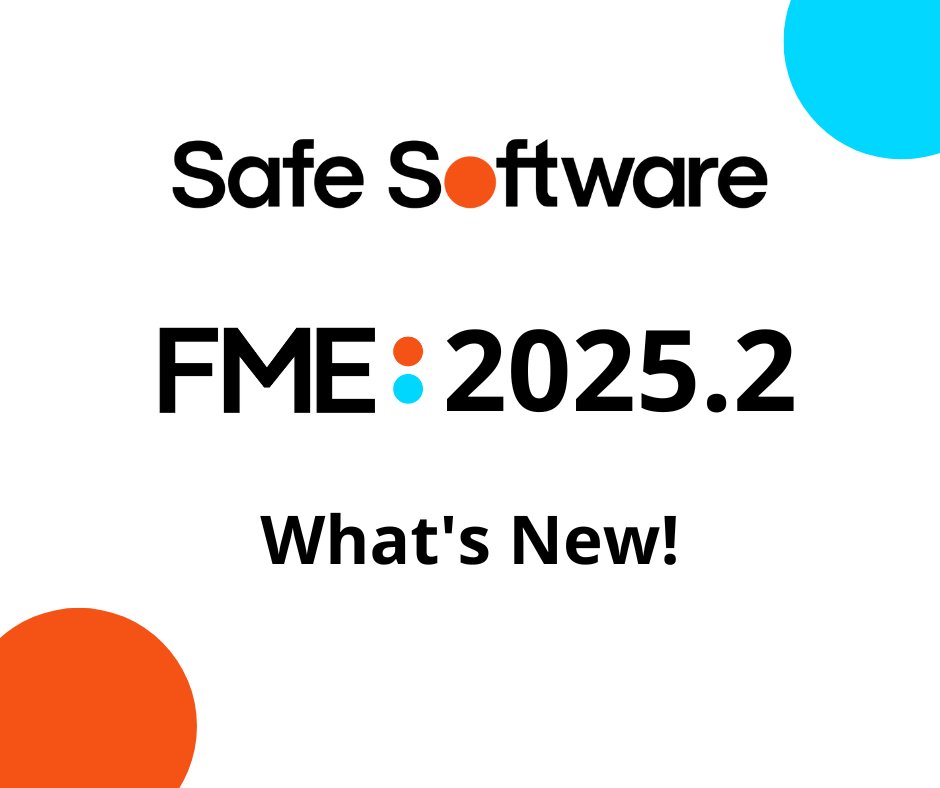 IMGS_Ireland's tweet image. FME 2025.2 is live! Dynamic user parameters, a refreshed flow interface, data virtualisation improvements,  optional input port and new and improved formats. Smarter tools, smoother workflows. zurl.co/y1xOU @SafeSoftware  #FME2025 #DataIntegration #DataAutomation