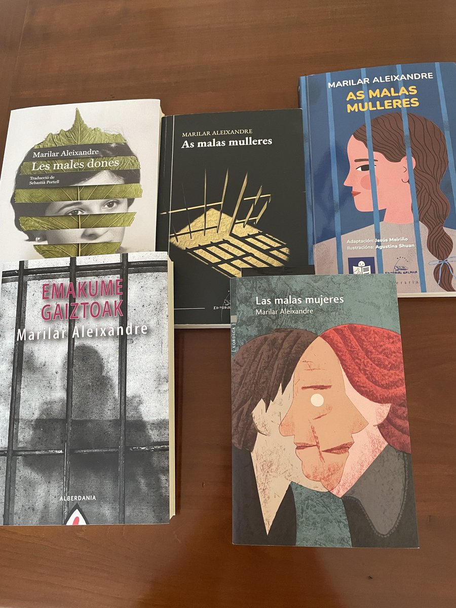 MarilarAleix's tweet image. Benvida esta edición #LecturaFácil de “As malas mulleres” @EdGalaxia uníndose á orixinal, a “Las malas mujeres” @Xordica, “Les males dones”, traducido por @sebastiaportell @bromera e “Emakume Gaiztoak” traducido por Patxi Zubizarreta, en Alberdania. A por máis lectorxs.