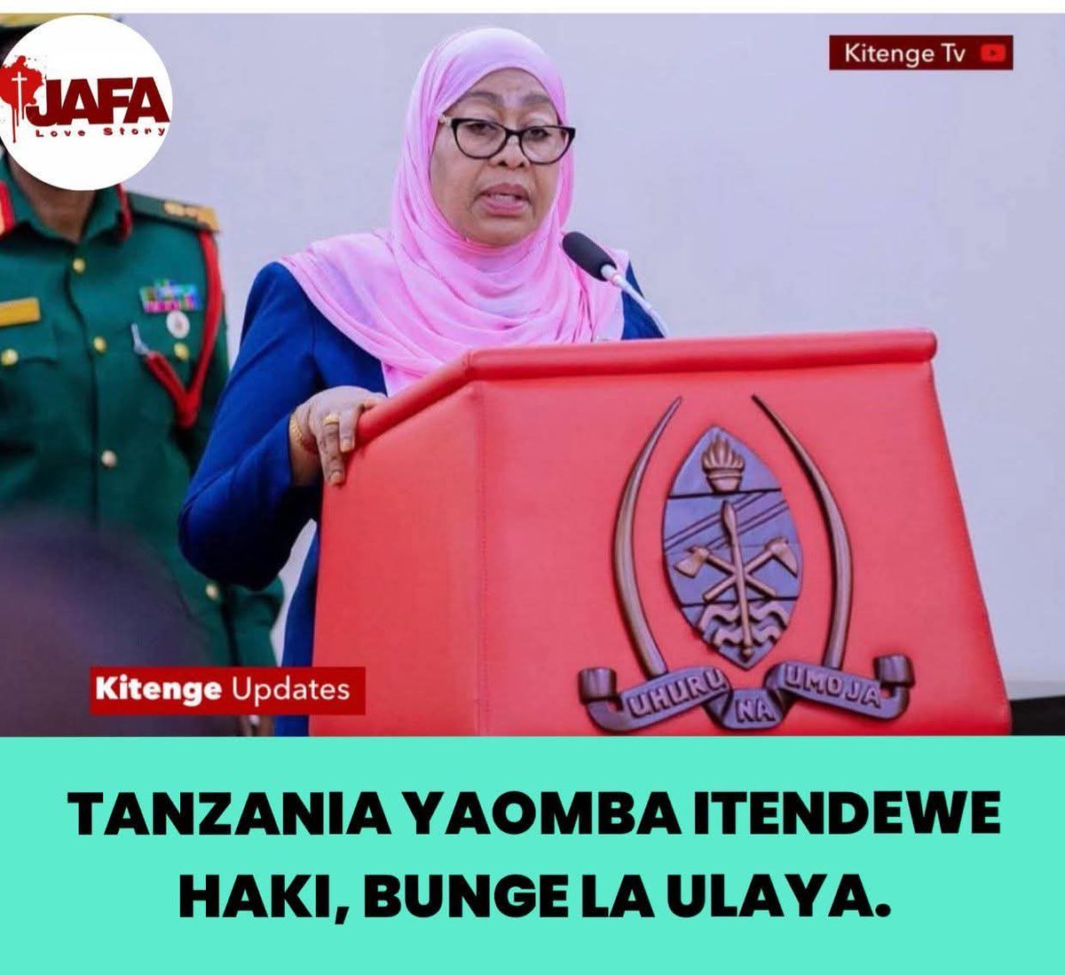 TheRealJongwe's tweet image. HAKI hii hii ambayo WATANZANIA tunalilia kwa MIAKA sasa? 
Au kuna HAKI nyingine?! 
Tumekuwa tunawaambia hakuna AMANI bila HAKI , mkapuuza kabisa mpaka mmetufikisha hapa kwa MATESO makubwa kama TAIFA.

NB: Kukosa AIBU ni aibu kubwa kuliko aibu zote! 
#NotInMyName #TanzaniaMassacre