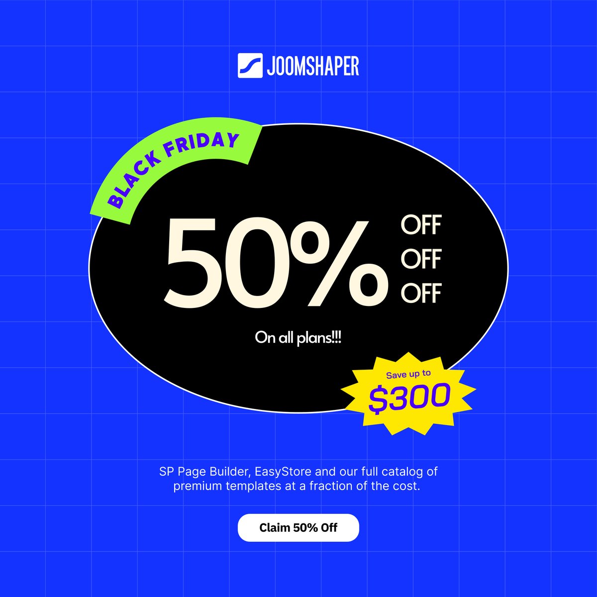 joomshaper's tweet image. 🔥 JoomShaper&apos;s Black Friday deals and your opportunity to save massive are still on! 🔥

This is your only chance to grab SP Page Builder, EasyStore, all Joomla extensions, and our huge library of templates at a fraction of the usual cost.

You can save up to $300 during this…