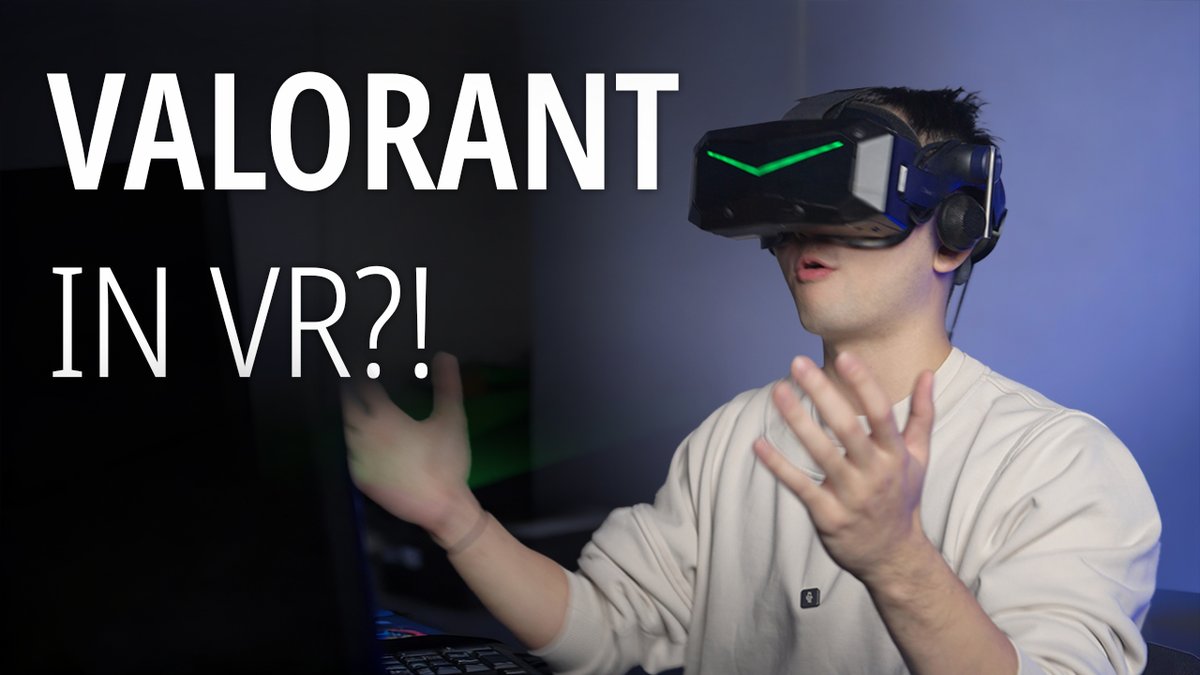 Valorant in VR?!
Playing Valorant in VR：
youtube.com/watch?v=fKSSt-…