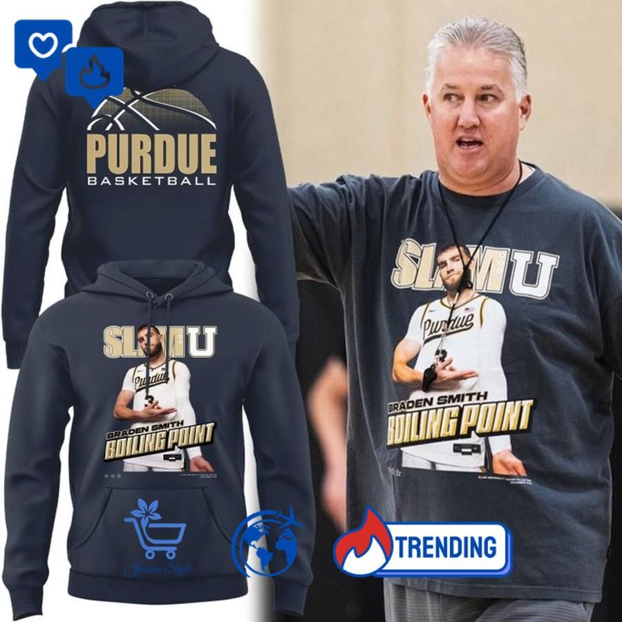 JasminStyle107's tweet image. Purdue Boilermakers Braden Smith Boiling Point Hoodie
Show your Purdue pride with the Braden Smith Boiling Point Hoodie – ultimate comfort and style for #Boilermakers fans! #PurdueBoilermakers
👉jasminstyle.com/product/purdue…