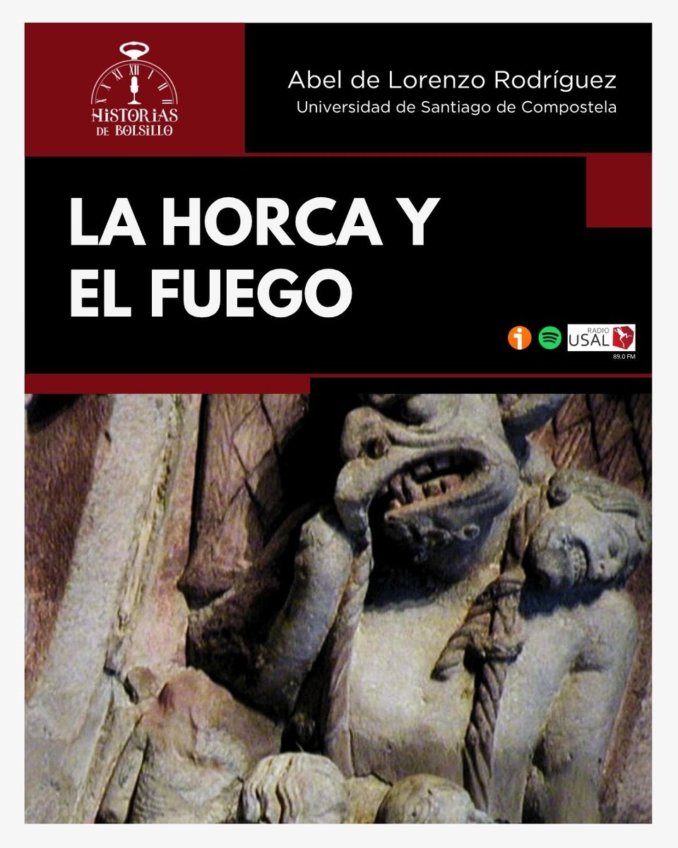 Hacer justicia, disciplinar, purificar, controlar los cuerpos... ¿Qué significaba la pena de muerte en la Alta Edad Media? Abel de Lorenzo <a href="/AbelLorenzoRod4/">Dr. Abel de Lorenzo Rodríguez</a>  nos habla de los tipos de ejecuciones que existían y las fuentes para documentarlas.

🔊historiasdebolsillousal.wordpress.com/2025/11/26/la-…