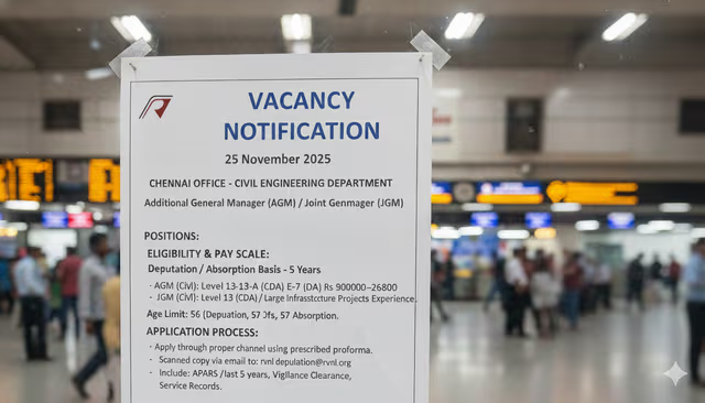 psuconnect's tweet image. Rail Vikas Nigam Ltd Announces Vacancy for AGM/JGM (Civil) in Chennai

Read the full news here👇
psuconnect.in/Jobs/rail-vika…

#railvikasnigamltd #vacancy #civilengineers #PSU #psuconnect @RailVikas