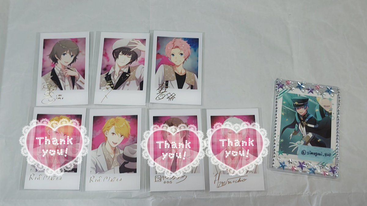 交換/讓渡】アイドルマスター SideM FiFS展 インスタントフォト風