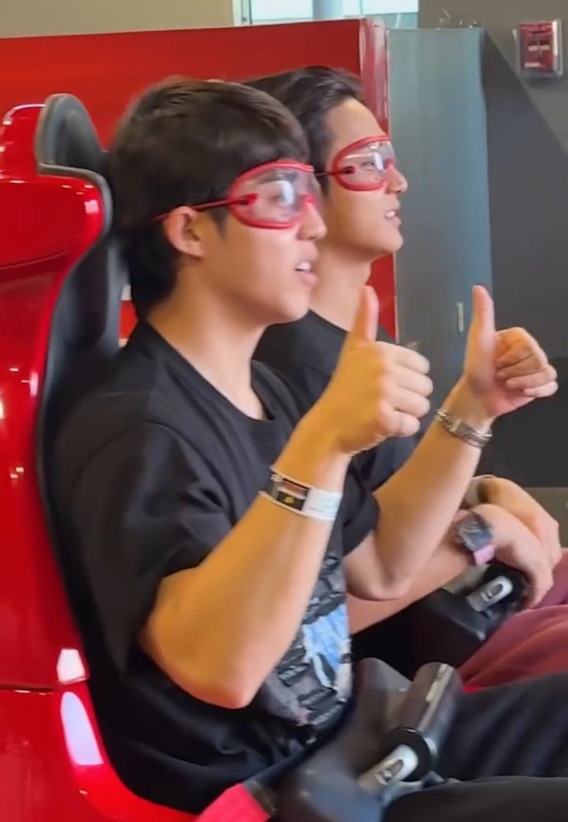 scoups_and_co's tweet image. Seungcheol at Ferrari World 🥹🏎️🎢