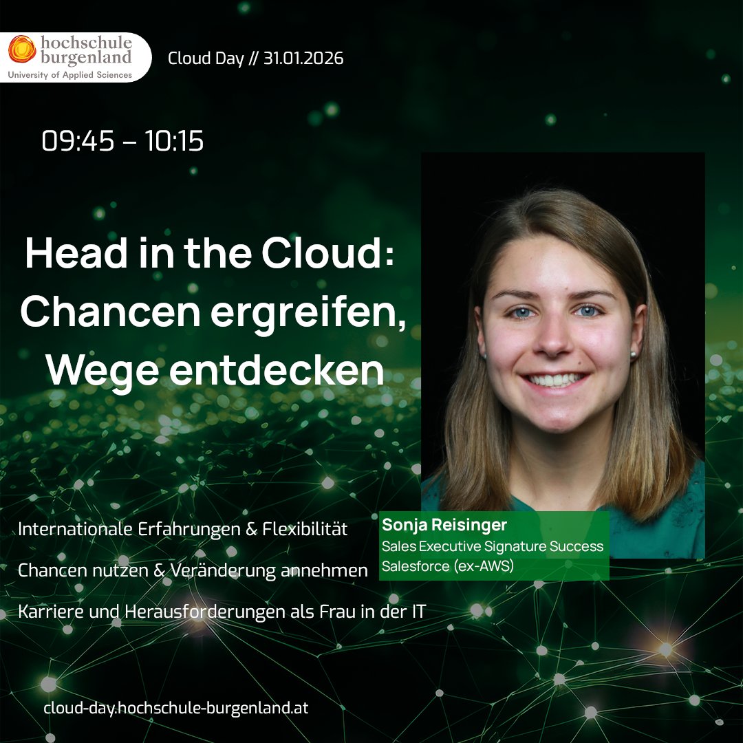 IGI_Smalls's tweet image. 🌟 Speaker*innen-Ankündigung für den Cloud Day 2026! 🌟

🌍 Das schöne an einem Job bei einem Hyperscaler (@AWS) oder dem führenden CRM Software as a Service (SaaS) Anbieter (@salesforce) ist, dass man die eigene Arbeit von überall aus machen kann. 

1/7