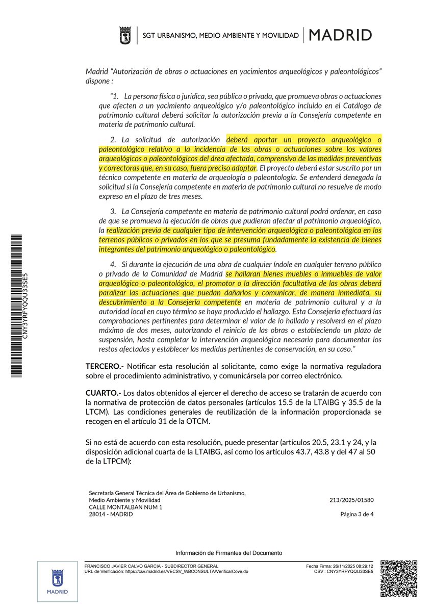 OBRAS MERCADO DE S. MIGUEL
En agosto saltó la alarma ante la obra prevista en él, pues podía afectar a restos de la muralla y del templo medieval. Consultado sobre ello, el Ayuntamiento aclara que esa posibilidad está contemplada, así como los medios para evitar cualquier expolio