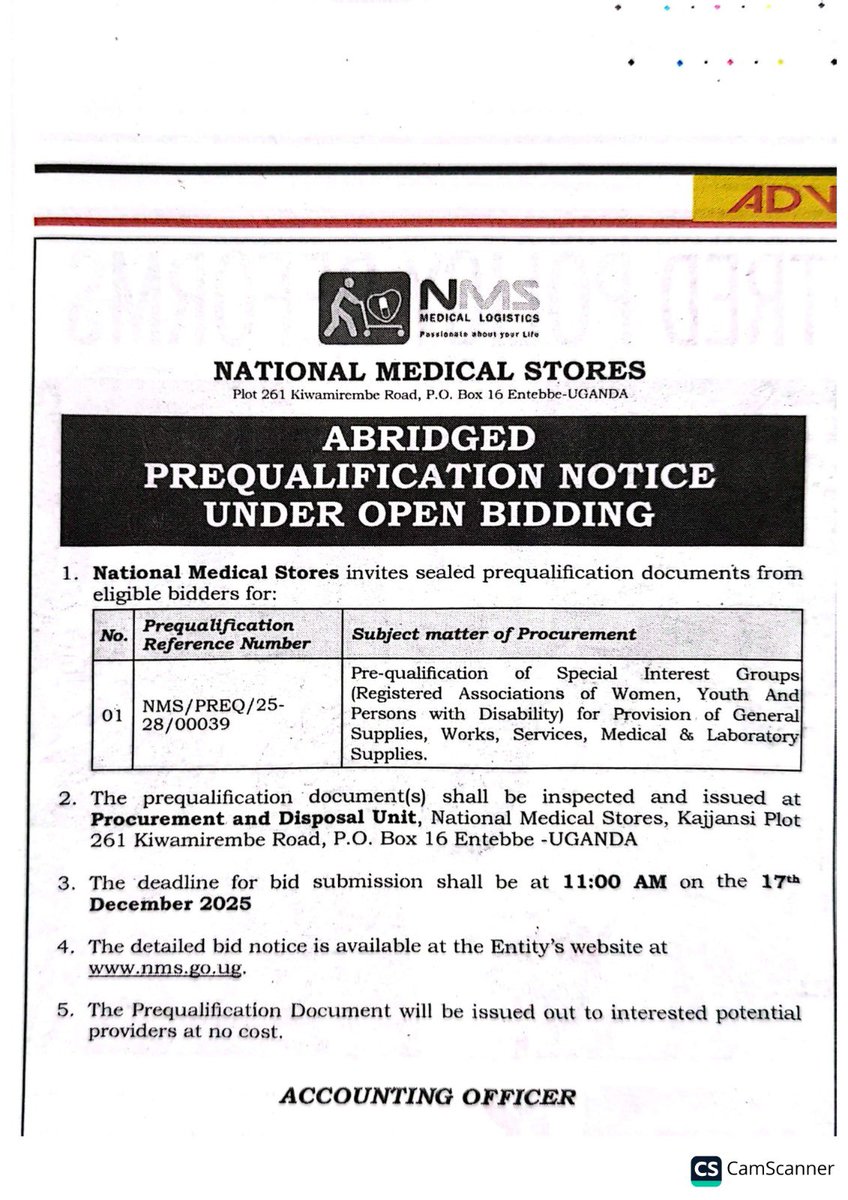 PPDA Uganda tweet media