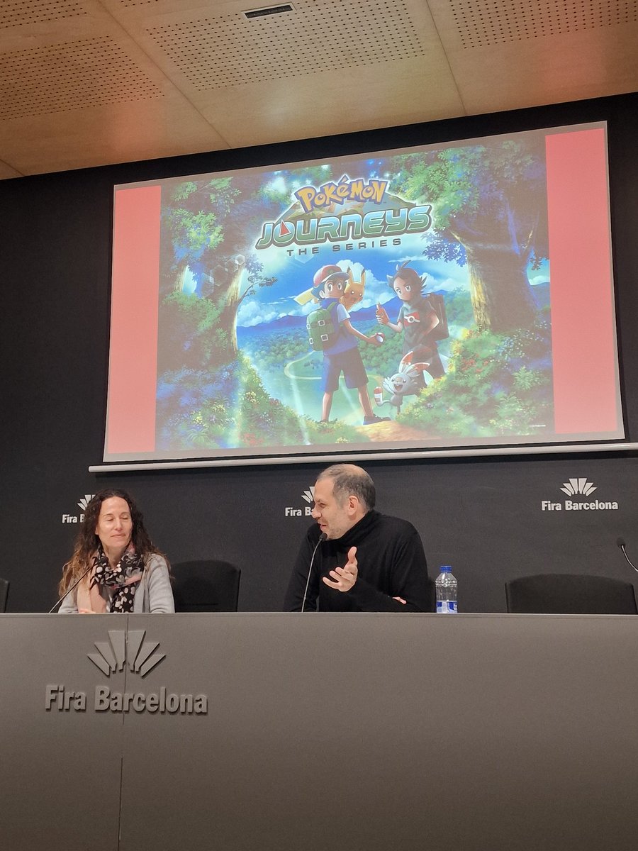 Dilluns 8 a les 13:30h hi haurà la pre-estrena del <a href="/SomSX3/">SX3</a> de 'Pokemon Journeys' a l'Auditori del <a href="/MANGAbcn/">Manga Barcelona</a> ✨️🎉