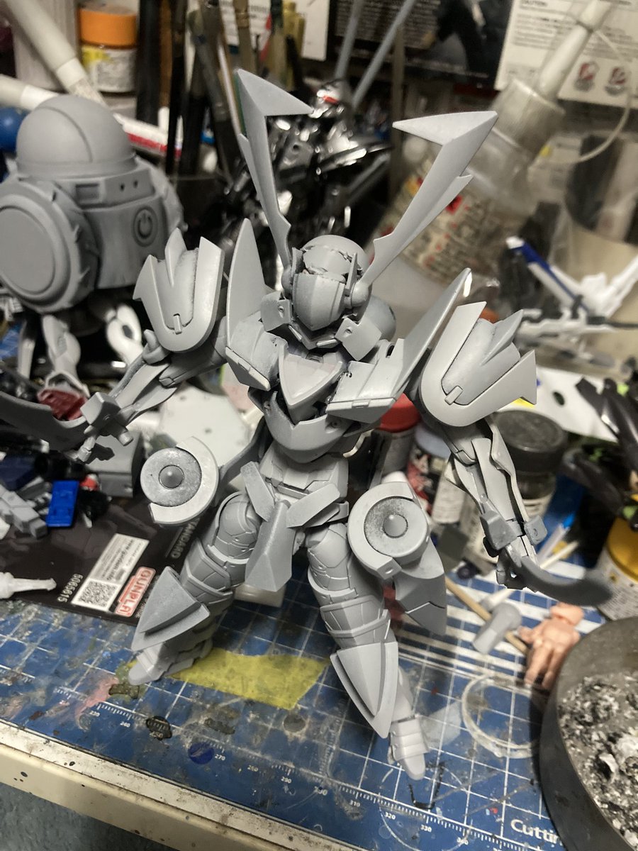 こんばんは。 本日のジャンク再生計画はHGスサノオと リーベルナイト