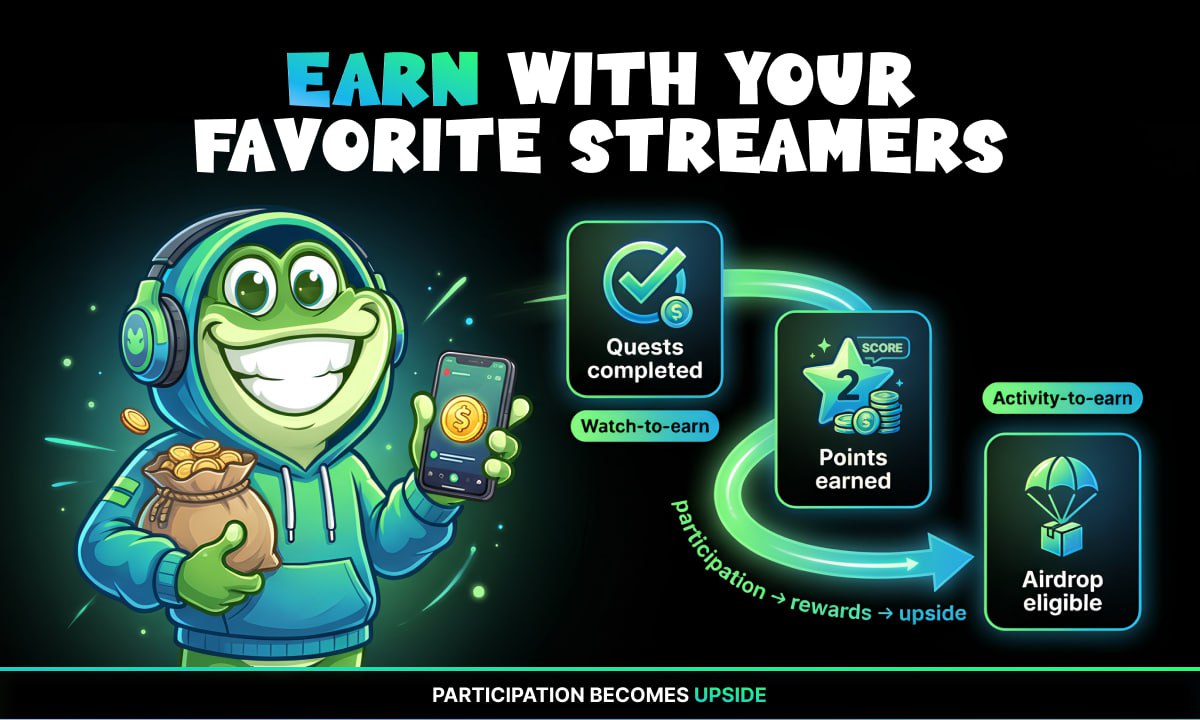 Frogy_LIVE's tweet image. The creator economy is shifting from &apos;support your favorite streamer&apos; to &apos;earn with your favorite streamer&apos;.

Variant’s 2025 Creator Economy Report found that platforms using on-chain participation rewards see 3-6X higher retention and 40%+ longer watchtime, because fans behave…