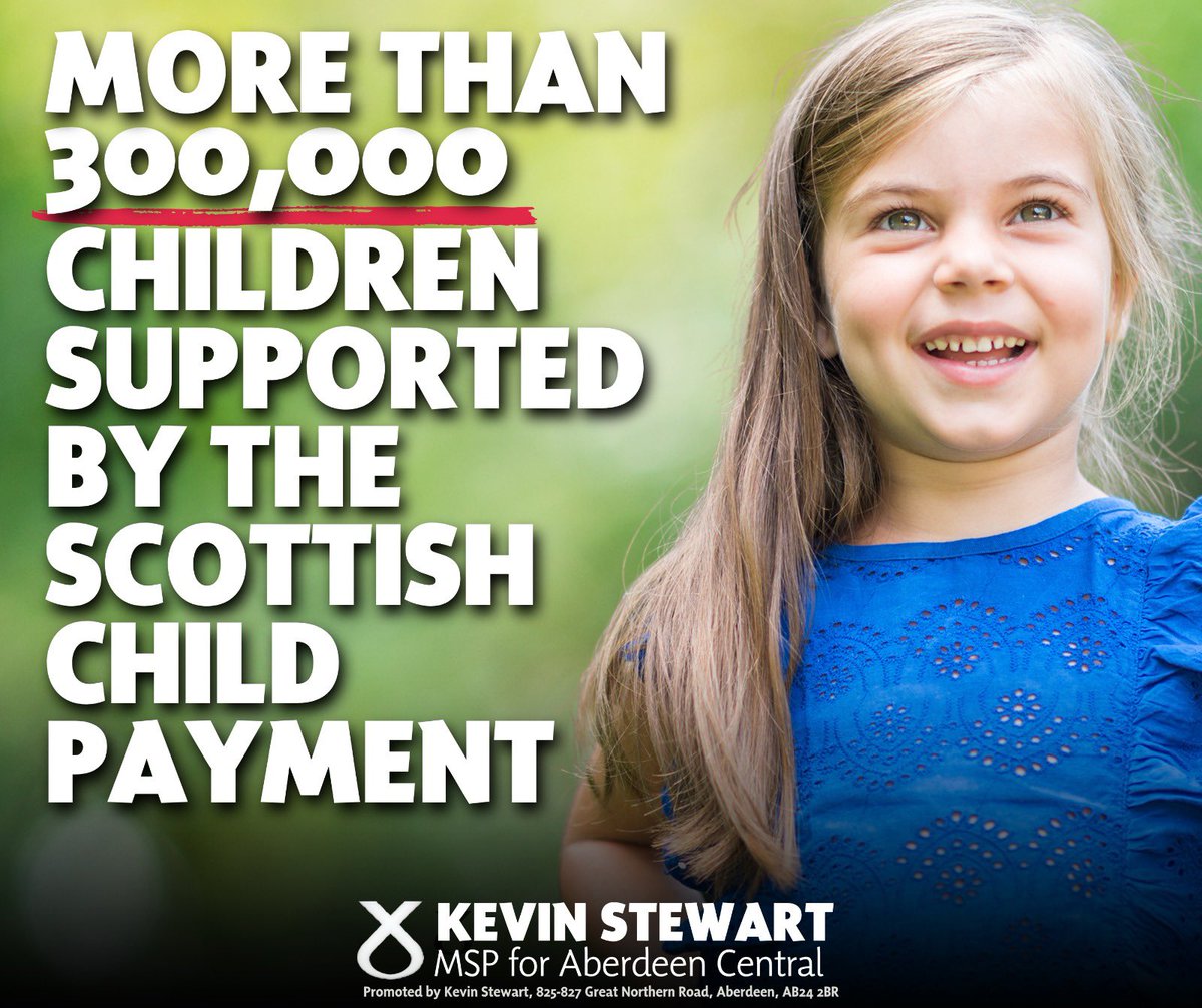 KevinStewartSNP's tweet image. As part of your SNP Scottish Government’s commitment to eradicate child poverty, the Scottish Child Payment is now supporting 322,230 children across the country,