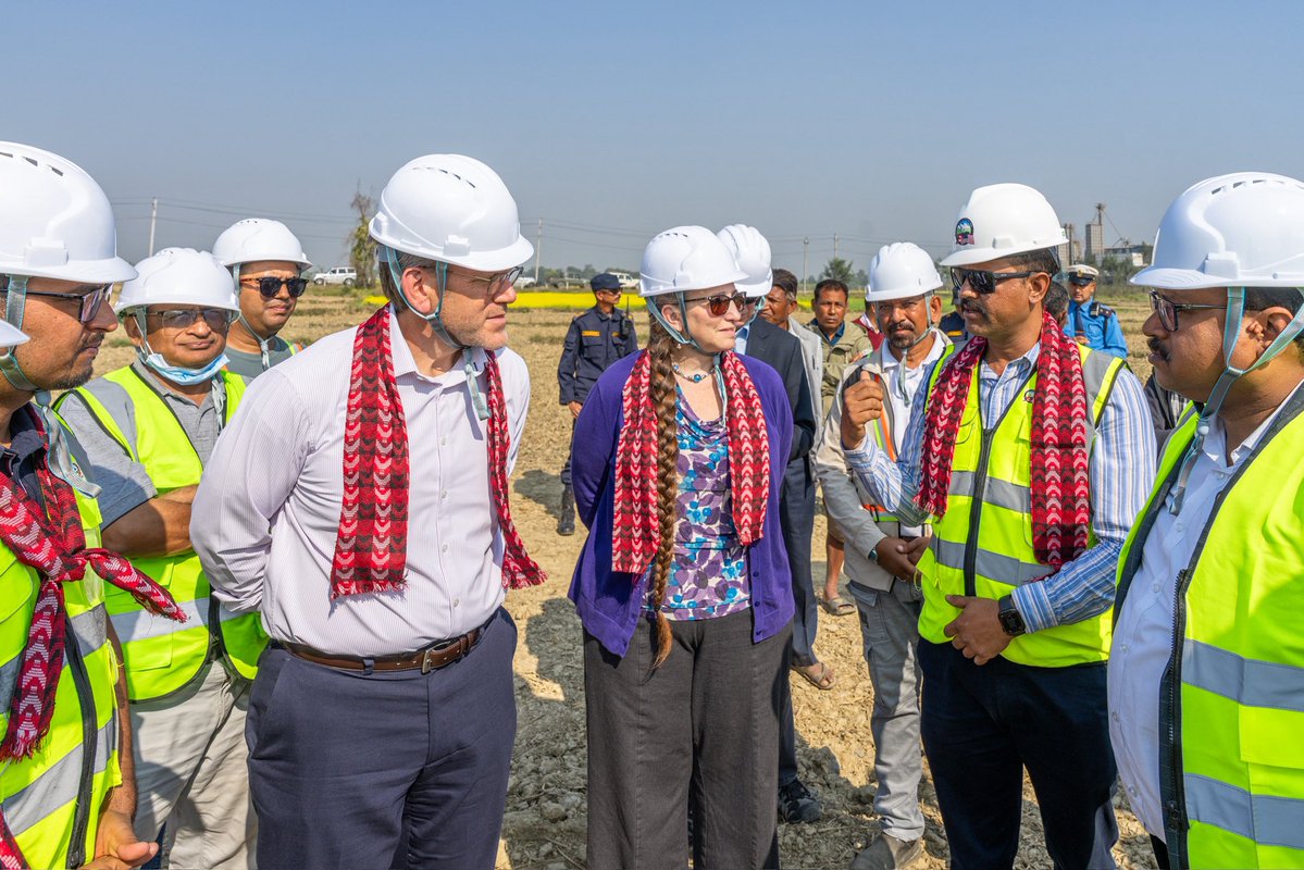 Another milestone that reaffirms the United States commitment to stand with Nepal as a trusted partner for reliable energy, stronger regional and bilateral trade, and new opportunities for the Nepali people.
 
I was proud to join today’s <a href="/MCA_Nepal/">Millennium Challenge Account Nepal</a> groundbreaking for the 18 km