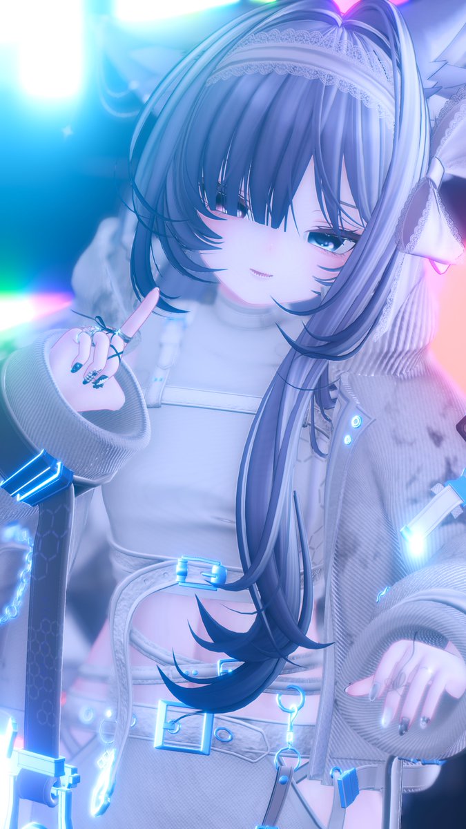 yuinagi0312's tweet image. #VRChat #Eku3D #rurune3D
アイコン用に撮ったエクちゃんと、フレンドがｵﾅｶが見たいが為にギフトされた衣装を着せたルルネちゃん