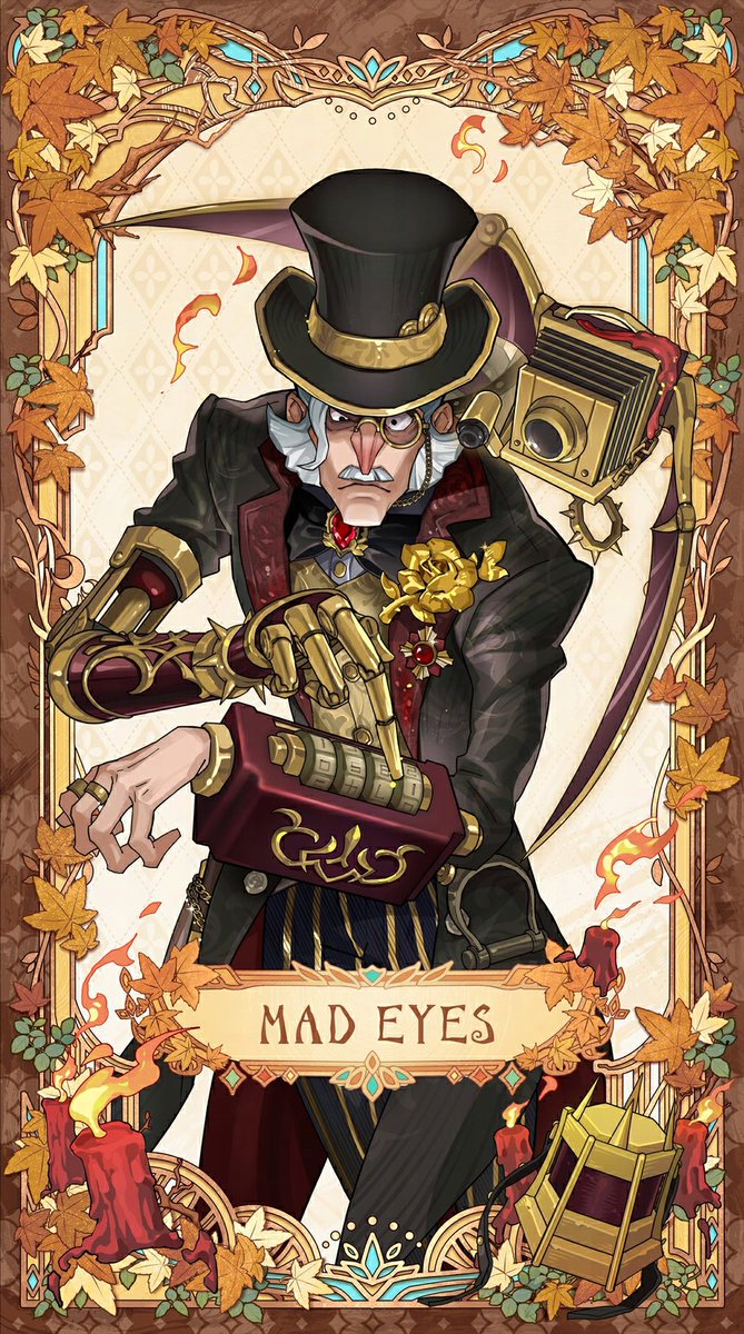 GameIdentityV's tweet image. Dear Visitors,
When obsession is crafted into machinery, madness becomes foresight.
Happy Character Day, Burke
#IdentityV #MadEyes