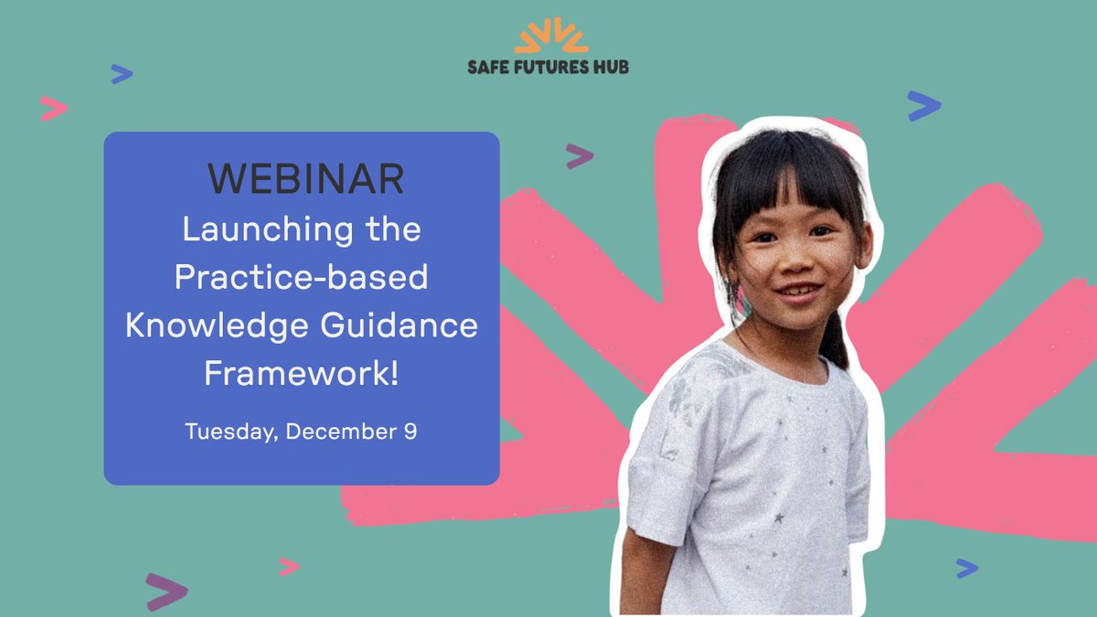 together4girls's tweet image. 🌎 Join us for the launch of the Practice-based Knowledge (PbK) Guidance Framework – a new suite of resources designed for those working in childhood sexual violence prevention and response.

🗓️ Tuesday, 9 December 2025
🔗 Register 👉bit.ly/3LVCzIE👈