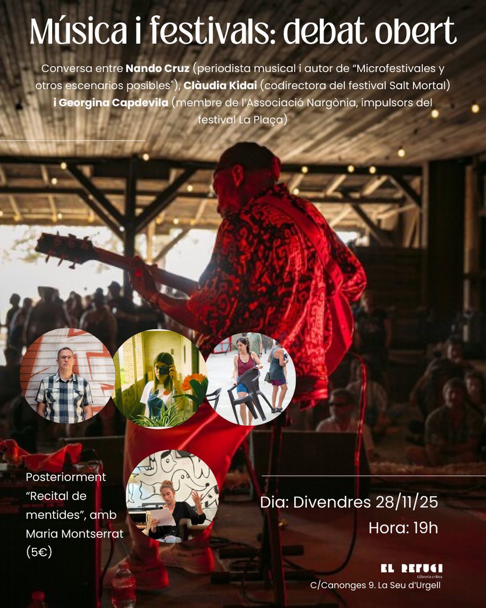 ♦️Història i música per a finals de novembre😛
Us hi esperem!🤗