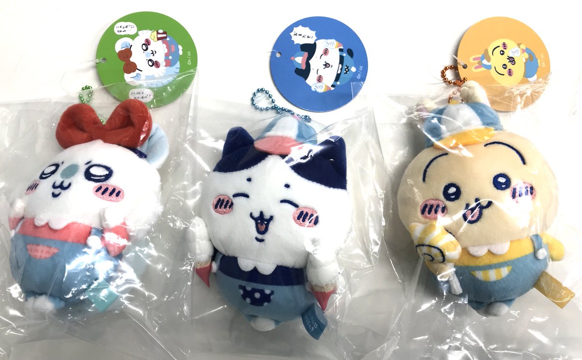 ちいかわゆうえんち マスコット ちいかわハチワレうさぎモモンガ ちい