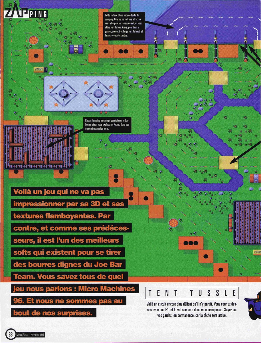 AllmightoFranky's tweet image. On termine pour aujourd'hui avec les tests de #MicroMachines turbo tournament 96 sur #Megadrive et #MotherBase sur #megadrive32X!A demain pour la suite et fin du mag! 5/5