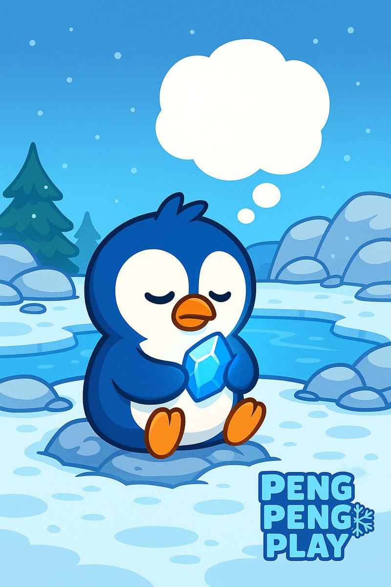 pengpengplay's tweet image. Peng tried “focus training” today. ❄️💭
He stared at the shard for 10 minutes…
Then forgot why he picked it up. 😂

#PengPengPlay #MiniGame #FunnyPeng