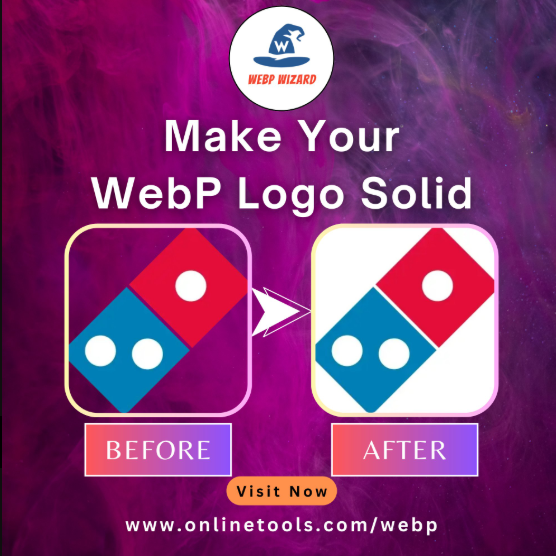 WebpWizard's tweet image. Convert your transparent logo into an opaque design for a bold, standout appearance.  
Try our tool - onlinetools.com/webp/create-op… 
#browserling #PhotoEditing #VisualEffects #GiftToNature #CreativeTools #ilwx #DNC2024 #jjk267 #explorepage #TheyCallHimOG  #x #LA28 #IndustryHBO