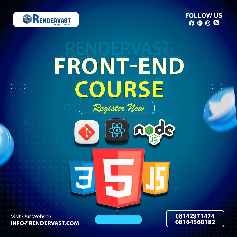 rendervast's tweet image. Start your tech journey with Rendervast!

We offer practical courses in:
Frontend: HTML, CSS, JS, React, Node, Git

Backend: PHP, C#, Java, Python, C++

Graphics/UIUX: AI, XD, PS, Figma, Canva

Learn. Build. Grow.
DM to enroll.
#Rendervast #TechSkills #WebDev #Programming